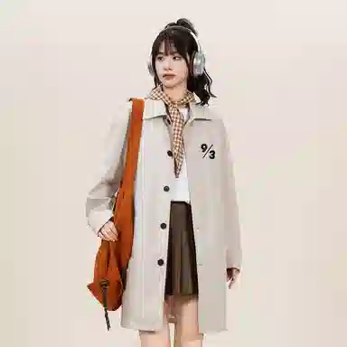 Doraemon Trench Coat