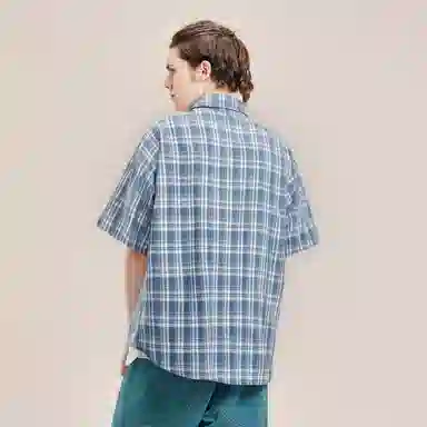 Doraemon Vintage Plaid Shirt