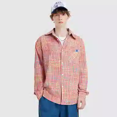 Doraemon Vintage Plaid Shirt