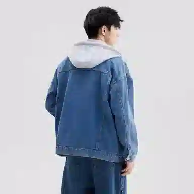 A.X.S.K Vintage Detachable Hood Jacket Set