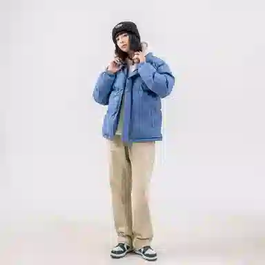 A.X.S.K Fleece Lined Reflective Hoodie Coat