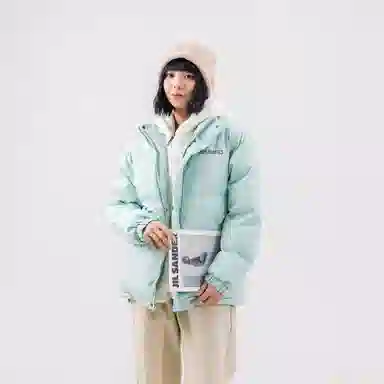 A.X.S.K Fleece Lined Reflective Hoodie Coat