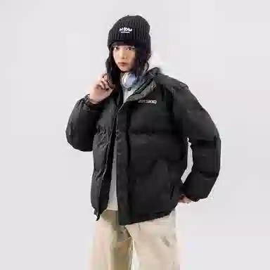 A.X.S.K Fleece Lined Reflective Hoodie Coat