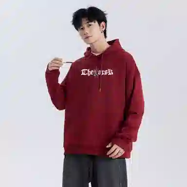 A.X.S.K Vintage Cross Rose Hoodie Set