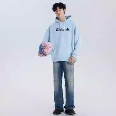 A.X.S.K Vintage Cross Rose Hoodie Set