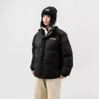 A.X.S.K Fleece Lined Reflective Hoodie Coat