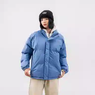 A.X.S.K Fleece Lined Reflective Hoodie Coat