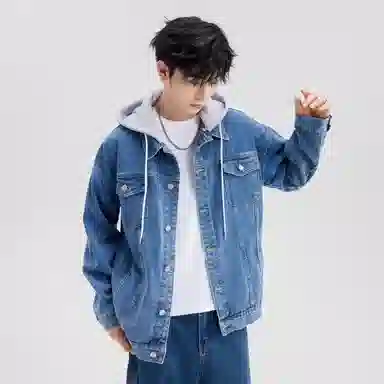 A.X.S.K Vintage Detachable Hood Jacket Set