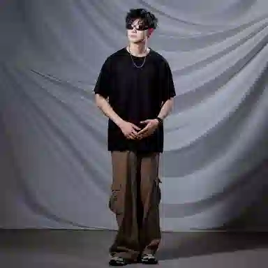 A.X.S.K Vintage Gothic Suede Set