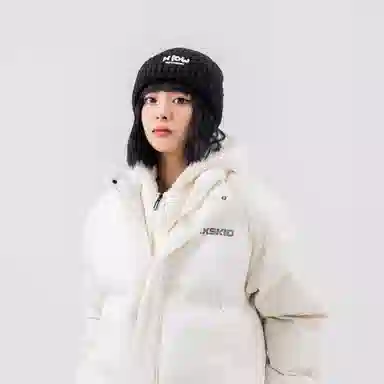 A.X.S.K Fleece Lined Reflective Hoodie Coat