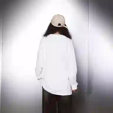 A.X.S.K Embroidered Daisy Long Sleeve Tee