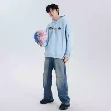 A.X.S.K Vintage Cross Rose Hoodie Set