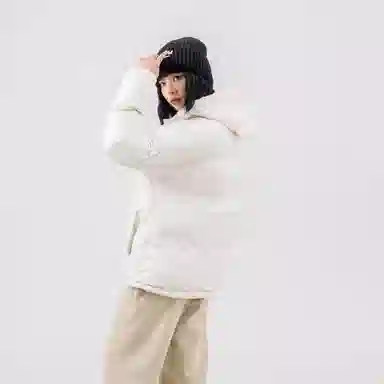 A.X.S.K Fleece Lined Reflective Hoodie Coat