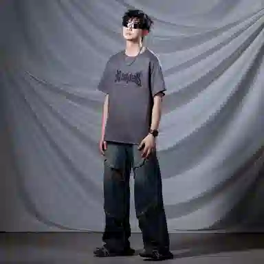 A.X.S.K Vintage Gothic Suede Set