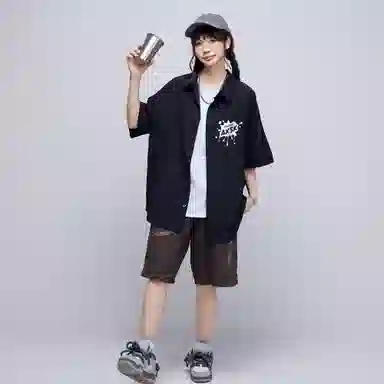 A.X.S.K Graffiti Logo Shirt