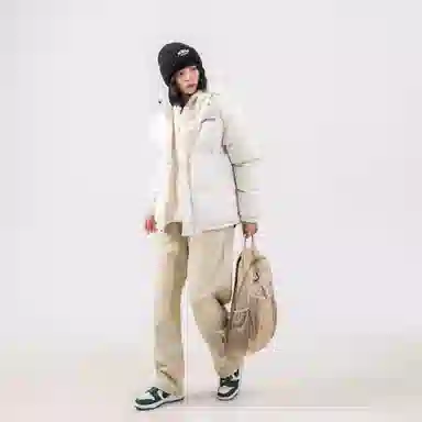 A.X.S.K Fleece Lined Reflective Hoodie Coat