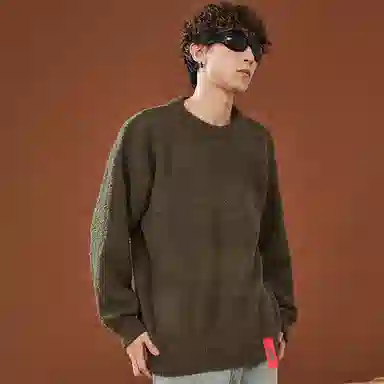 Aolx Vintage Fleece Sweater