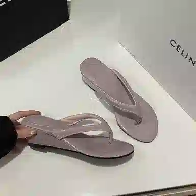 黑恐龙 潮流时尚休闲舒适百搭 防滑人字拖鞋 女款