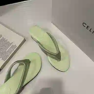 黑恐龙 潮流时尚休闲舒适百搭 防滑人字拖鞋 女款