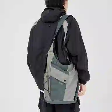 MYEDITION Y2K Dark Street Bucket Bag