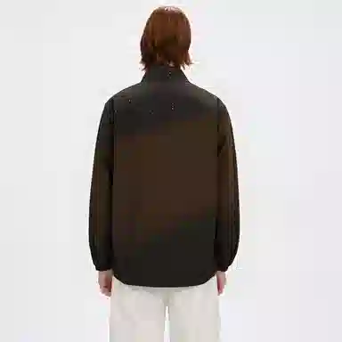物质公式 满天星两面穿美式高街趣味仿万针刺绣花卉字母印花简约基础款休闲运动百搭宽松舒适通勤飞行员教练短款翻领夹克外套 男女同款