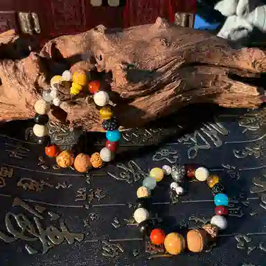 彗时 灵隐寺十八籽国风新中式锦鲤考试考试上岸佛珠招财纳福复古国潮香灰六字箴言转运珠 菩提子/菩提籽 手串 男女同款情侣款