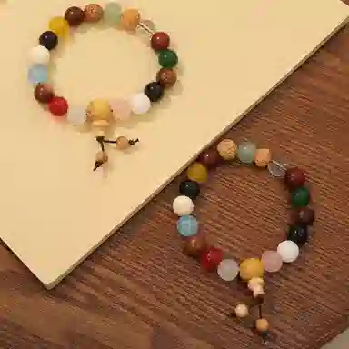 彗时 灵隐寺十八籽国风新中式锦鲤考试考试上岸佛珠招财纳福复古国潮香灰六字箴言转运珠 菩提子/菩提籽 手串 男女同款情侣款