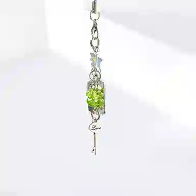 饰伴 幸运四叶草 好事发生 国潮轻奢 手机 书包 时尚简约 小众设计 #好运 高级时尚精致百搭 合金 挂件 男女同款情侣款