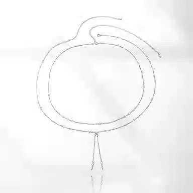 饰伴 夏季新款潮小众设计性感辣妹细链套装 身体装饰链 女款