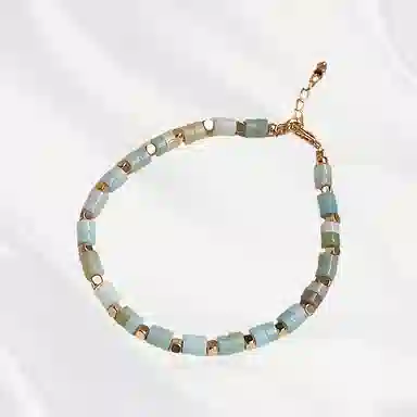 饰伴 新中式彩色串珠手饰 小众 民族复古风 手链 女款