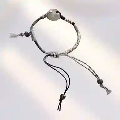 饰伴 新中式古风编织设计 复古国潮平安扣 手链 女款