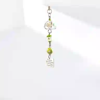 饰伴 趣味 好事发生 国潮轻奢  时尚简约 小众设计 #好运 时尚精致百搭 合金 挂件 男女同款情侣款