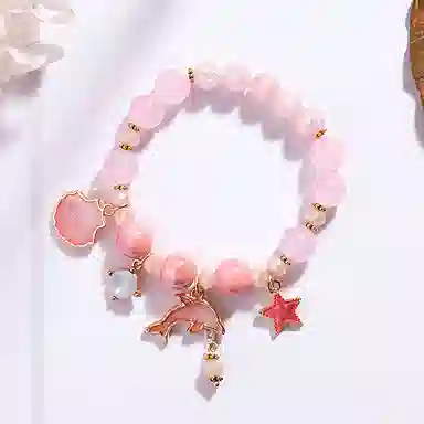 饰伴 为爱而生系列 海洋之星可调节 陶瓷 水晶 手链 女款