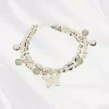 饰伴 翩翩起舞系列  蝴蝶 森系小清新 清冷感蝴蝶手饰 手链 女款