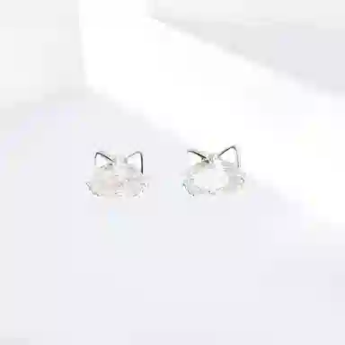 饰伴 新中式 独特风格个性配饰 精致高级百搭 温柔优雅 小众设计时尚潮流 甜美 #好运  合金 耳钉 女款