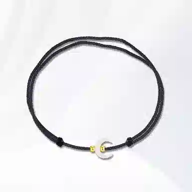 饰伴 月下流星系列 星月交辉  精致复古手链男女一对情侣同款 可调节闺蜜精美礼盒 手链 女款