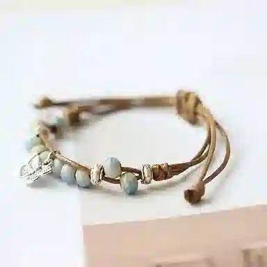 饰伴 国潮小众设计感复古新国风文艺蝴蝶手链 时尚潮流可爱百搭手饰 女款