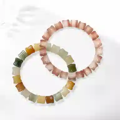 饰伴 翠竹清韵  高级 通勤小众中式 温柔精致优雅风格设计 菩提根 手串 男女同款情侣款