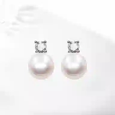 饰伴 珍爱极影  国潮轻奢 时尚百搭 简约大气百搭浪漫童话 好运小众设计 合金 耳钉 男女同款情侣款