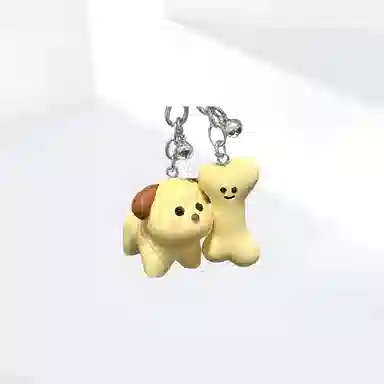 饰伴 国潮轻奢小众设计#好运  时尚精致百搭 合金 挂件 男女同款情侣款