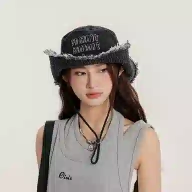 EEEENO Denim Bucket Hat