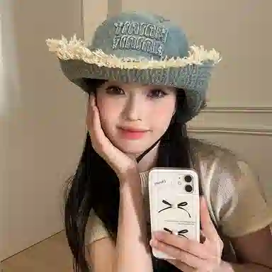 EEEENO Denim Bucket Hat