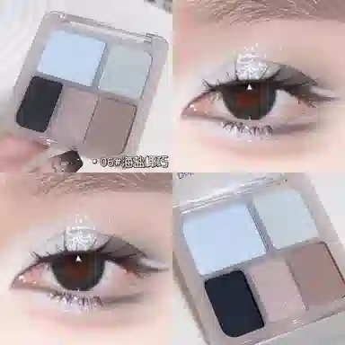 韵月乔 五色眼影盘 眼部修饰细闪