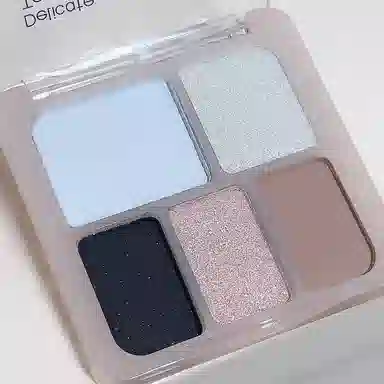 韵月乔 五色眼影盘 眼部修饰细闪