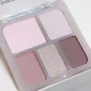 韵月乔 五色眼影盘 眼部修饰细闪