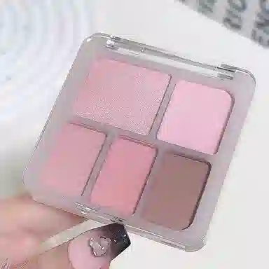 韵月乔 五色眼影盘 眼部修饰细闪