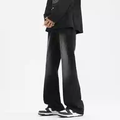 布客行 美式高街复古水洗做旧多种版型设计感百搭休闲裤牛仔裤 男女同款