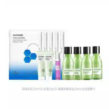 私信 济州岛绿茶保湿水保湿乳组合 保湿补水