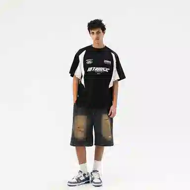 Kawasaki Retro Letter Print Tee