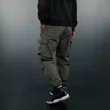 Kawasaki Logo Paratrooper Pants